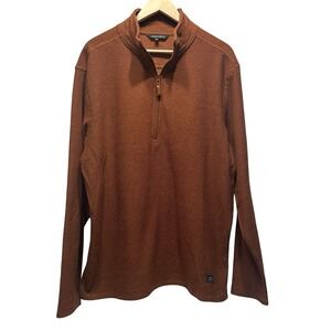 Simply Southern Rust Pullover Men's XL 1/4 Zip Fleece‎ Long Sleeve NEW outdoorsy
